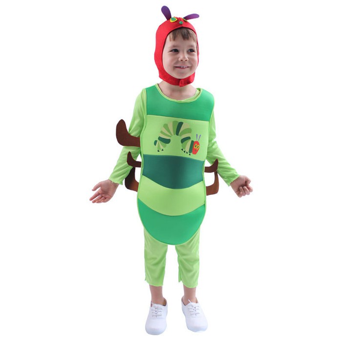 the very hungry caterpillar kids costume halloween kostum ulat