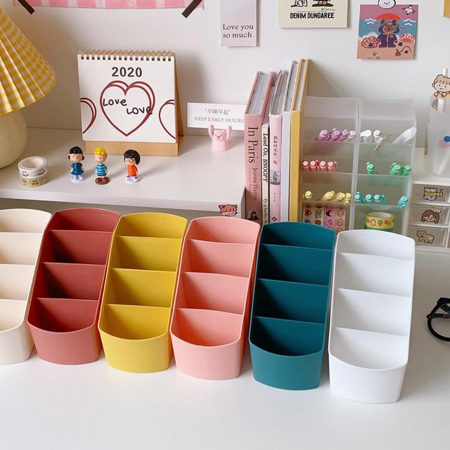 Big Promo Neat Korean Style Multi Purpose Plastic Box Desk Organizer Istimewa Shopee Indonesia