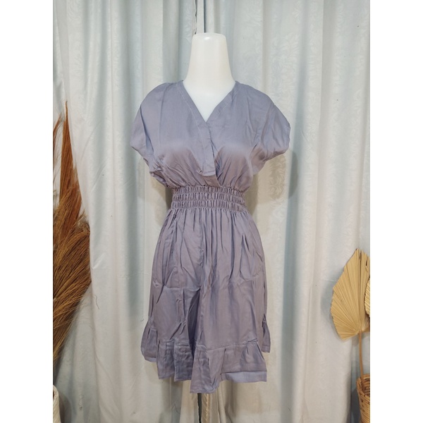 DASTER MINI MOZA RAMPEL BUSUI FRIENDLY MOTIF-Grey