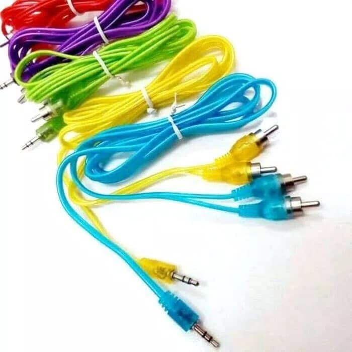 PUTRA JAYA Kabel Aux 2 in 1 / Kabel Audio 2 KE 1 / Kabel Audio Kabel aux 1in1