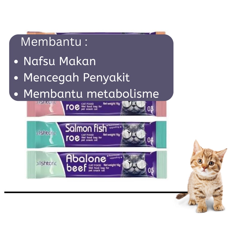 Snack Kucing Lezat&amp;Bergizi