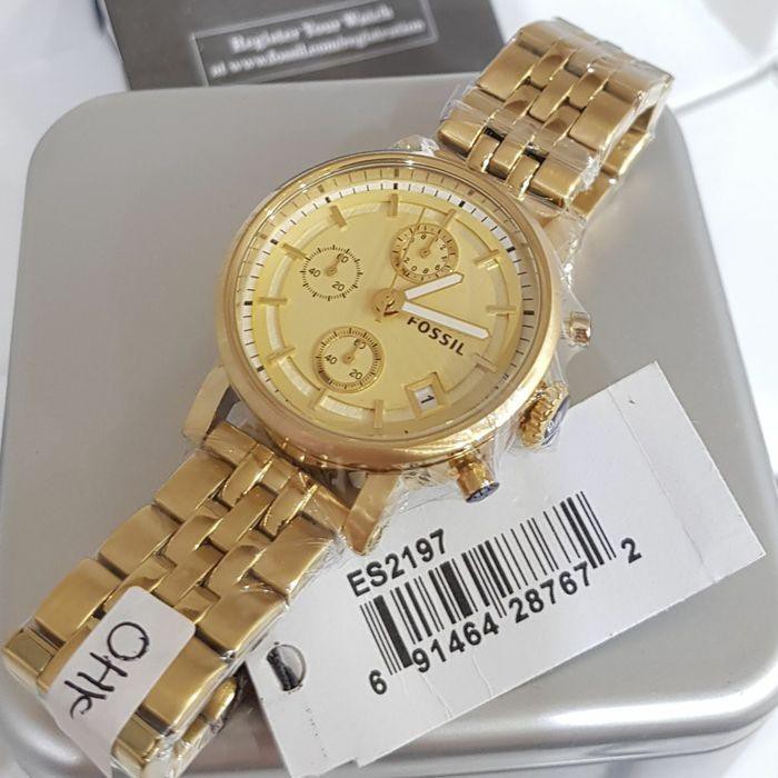 Fossil ES2197 Ori BM 100% Jam Tangan Wanita Exclusive