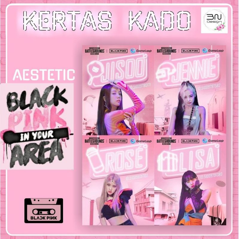 

PAKET KERTAS KADO BLACK PINK AESTETIC (4 VARIASI/4 LEMBAR)