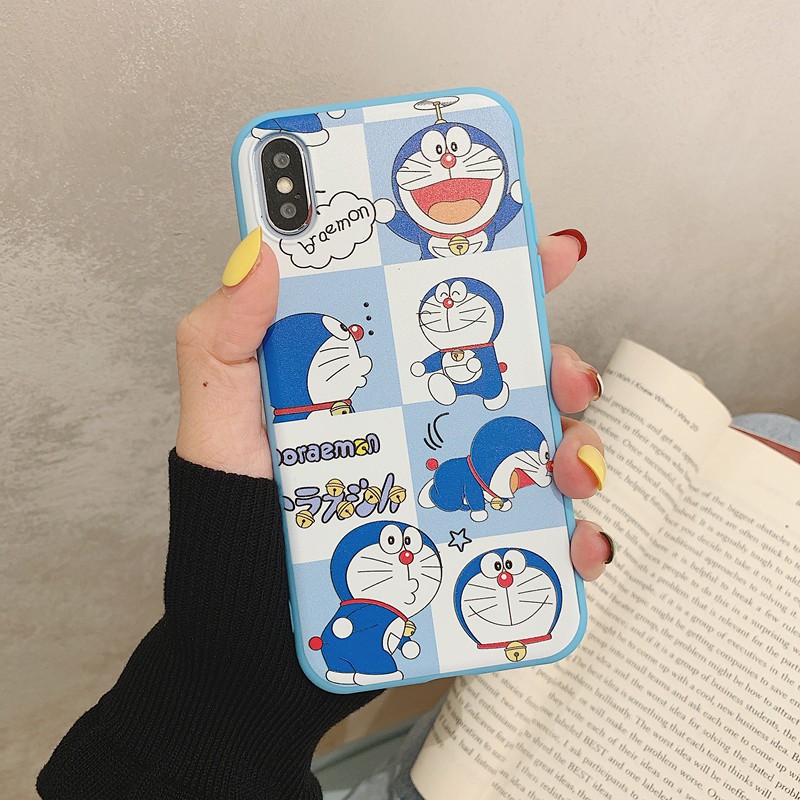 Doraemon 2 Softcase Printing Oppo neo 7 a1k a7 a5s f9 vivo v9 y83 y71 y53 redmi 4a 7a 6a 5a 4x a30s