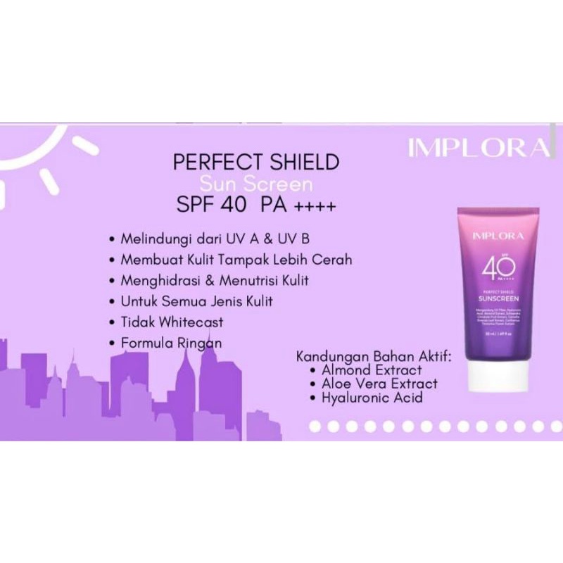 SUNSCREEN IMPLORA SPF 40