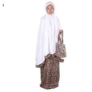 Mukena Dewasa Batik Cap Zahrah - Motif 1