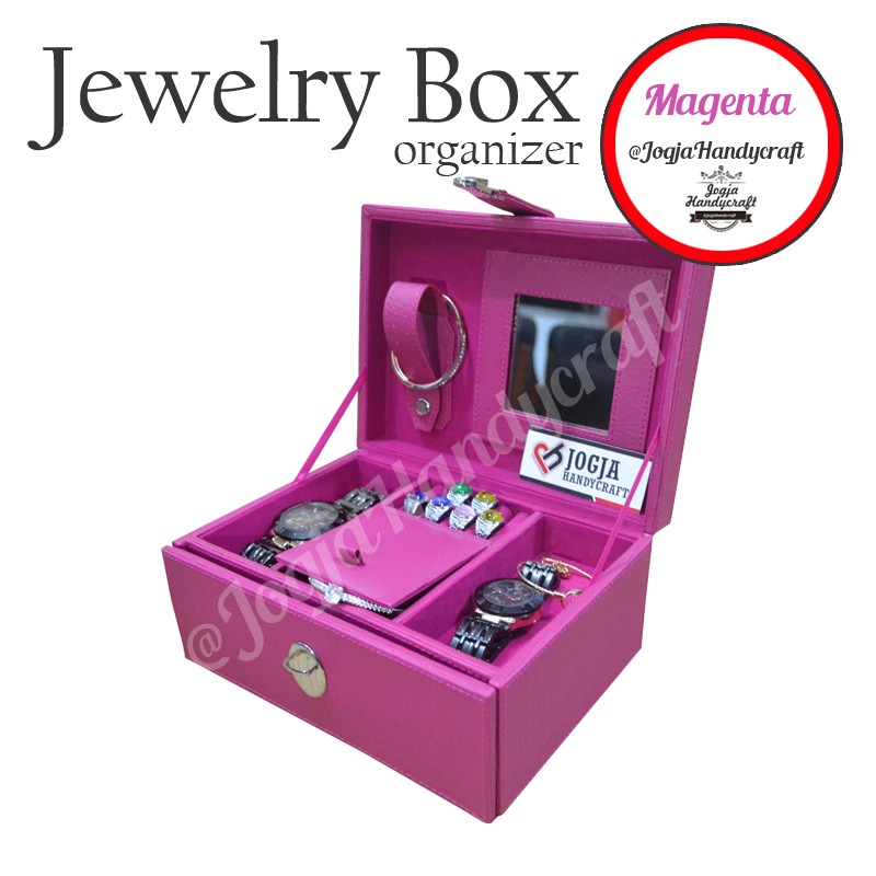 Full Fanta Jewelry Box / Kotak Tempat Perhiasan &amp; Accesories