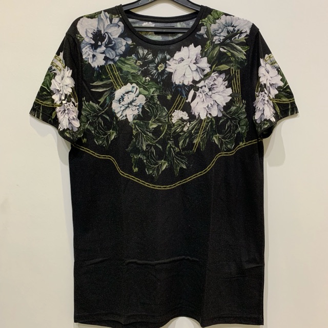 Zara Man Tshirt Motif Floral/ Tshirt 