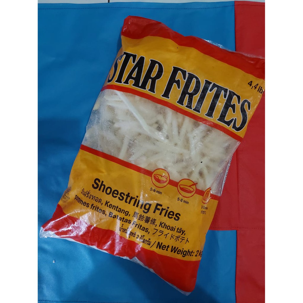 

Kentang Shoestring Star Frites 2 Kg