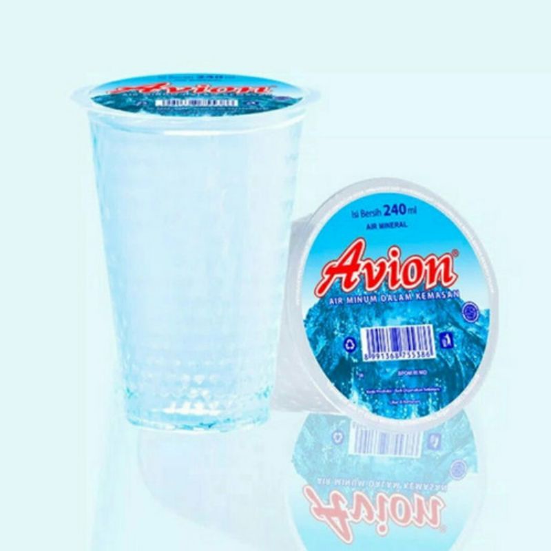 

Avion Air Mineral Gelas 240ml isi 48pcs Gojek/Grab