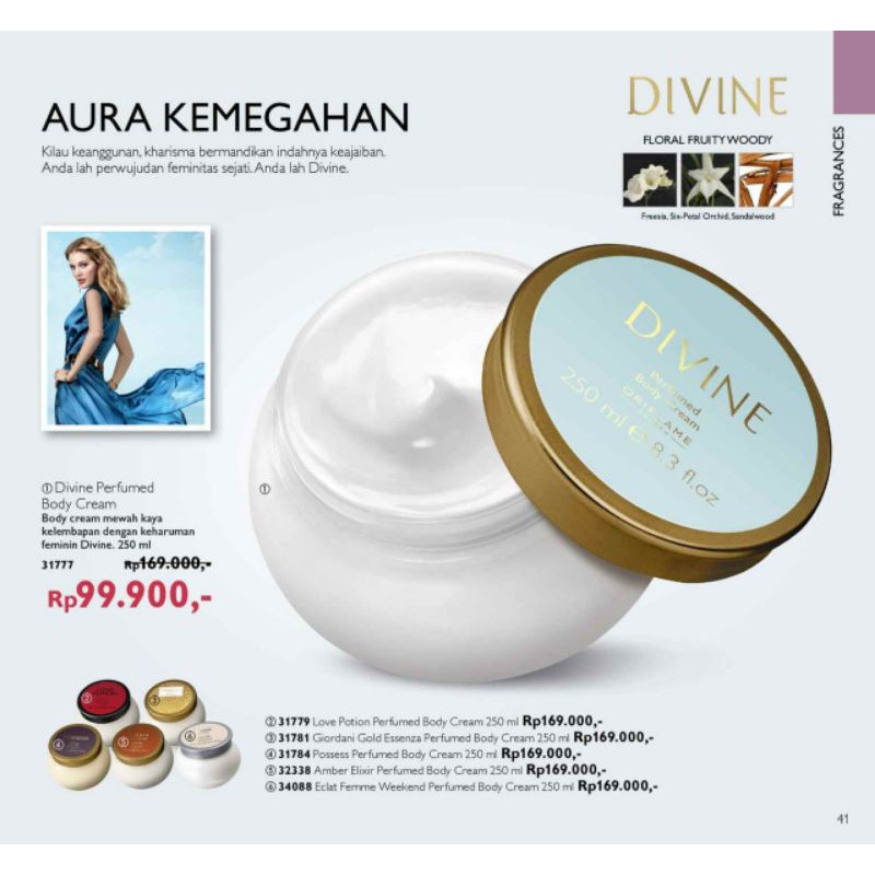 HAND&BODY CREAM PARFUM DIVINE