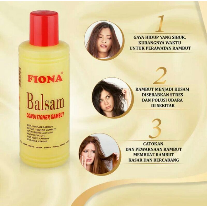 (FIONA)BALSAM FIONA/CONDITIONER FIONA 400ML/PELEMBUT RAMBUT FIONA/FIONA KONDISIONER RAMBUT