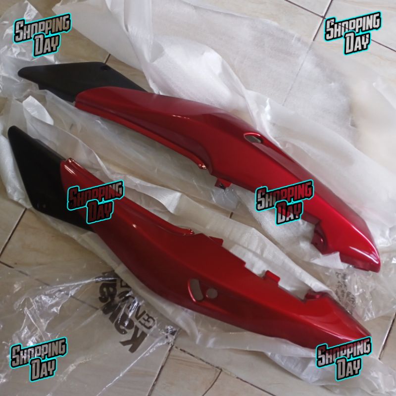 body belakang ninja rr old merah maroon ORIGINAL