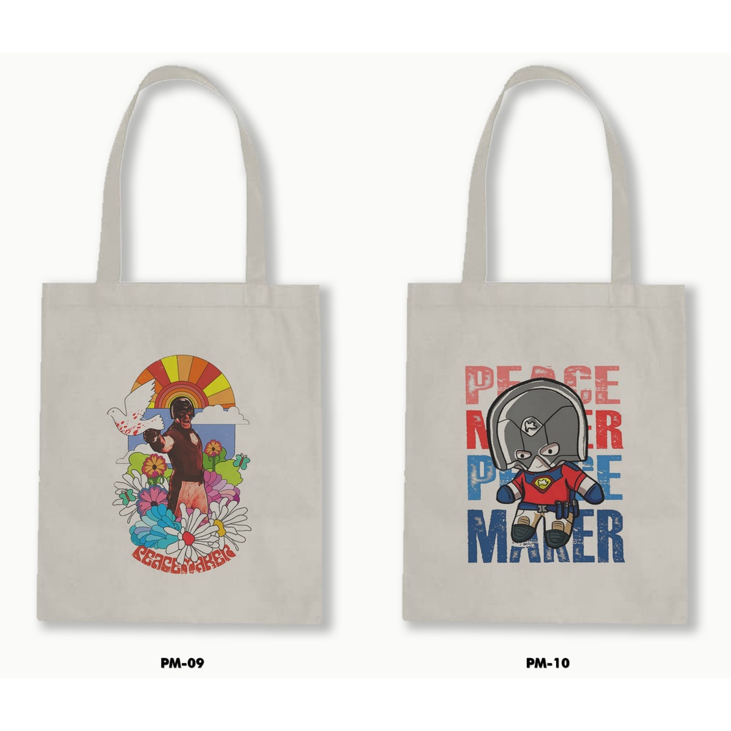 TOTE BAG BLACU - PEACE MAKER