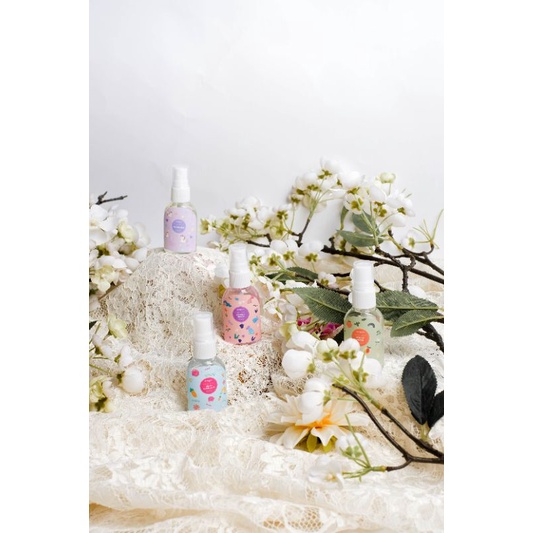 (Free pouch) Bodymist Geamoore Travel Size / Paket Premium Bodymist Geamoore / Hairmist Hairspray Geamoore / Parfum Geamoore BPOM 30ml (Distributor Resmi Jakarta Barat)