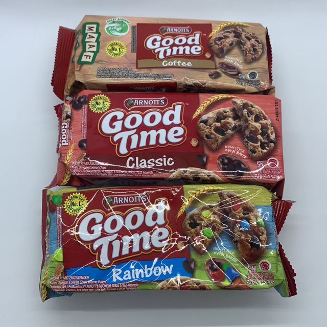 

Good Time Cookies 72gr All Varian