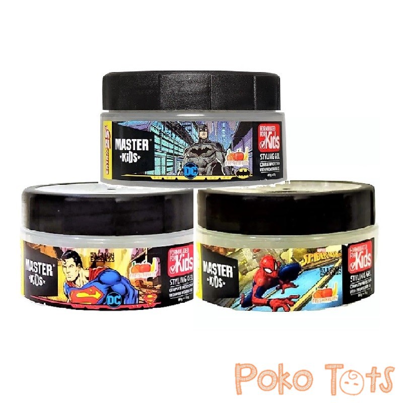 Master Kids Styling Gel 60+15gr Gel Penata Rambut Anak