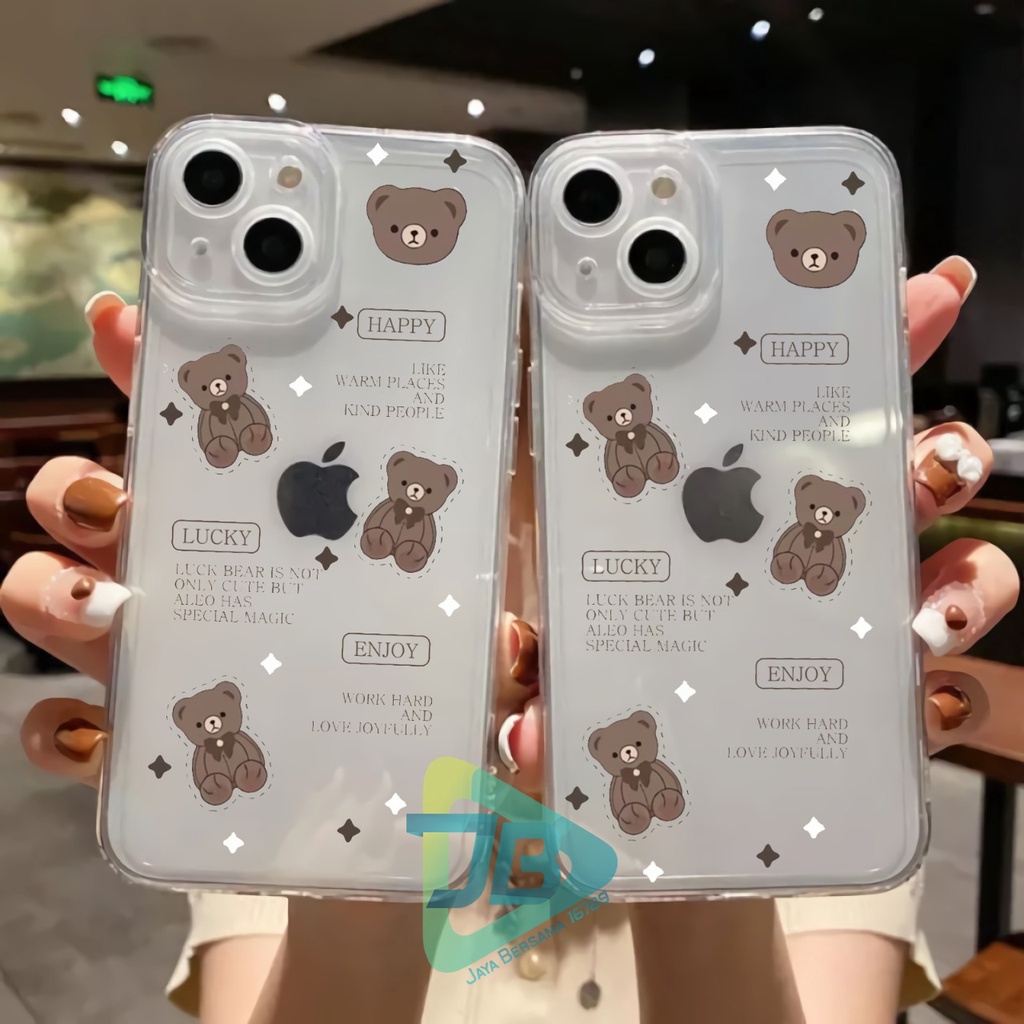 SOFTCASE BENING LUCKY BEAR OPPO VIVO XIAOMI SAMSUNG REALME IPHONE INFINIX ALL TYPE JB5918