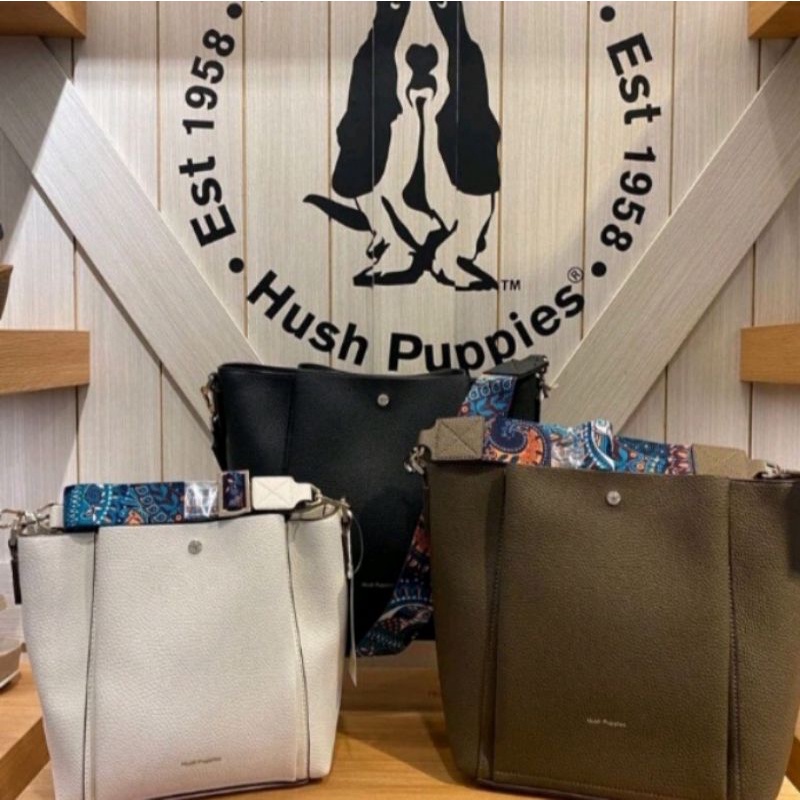 [New] Tas wanita Hush Puppies Frances