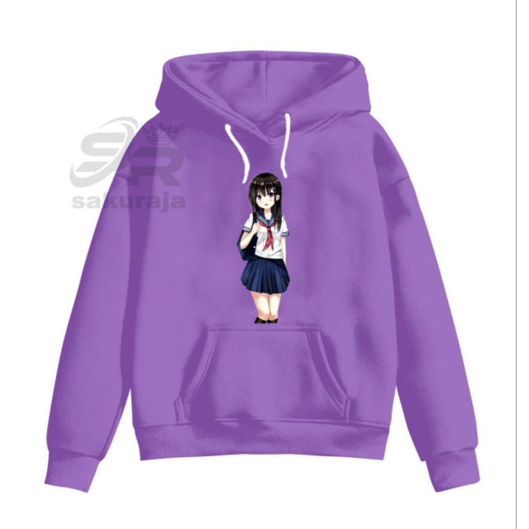 sweater Hoodie anak sakura school model kekinian/bisa COD