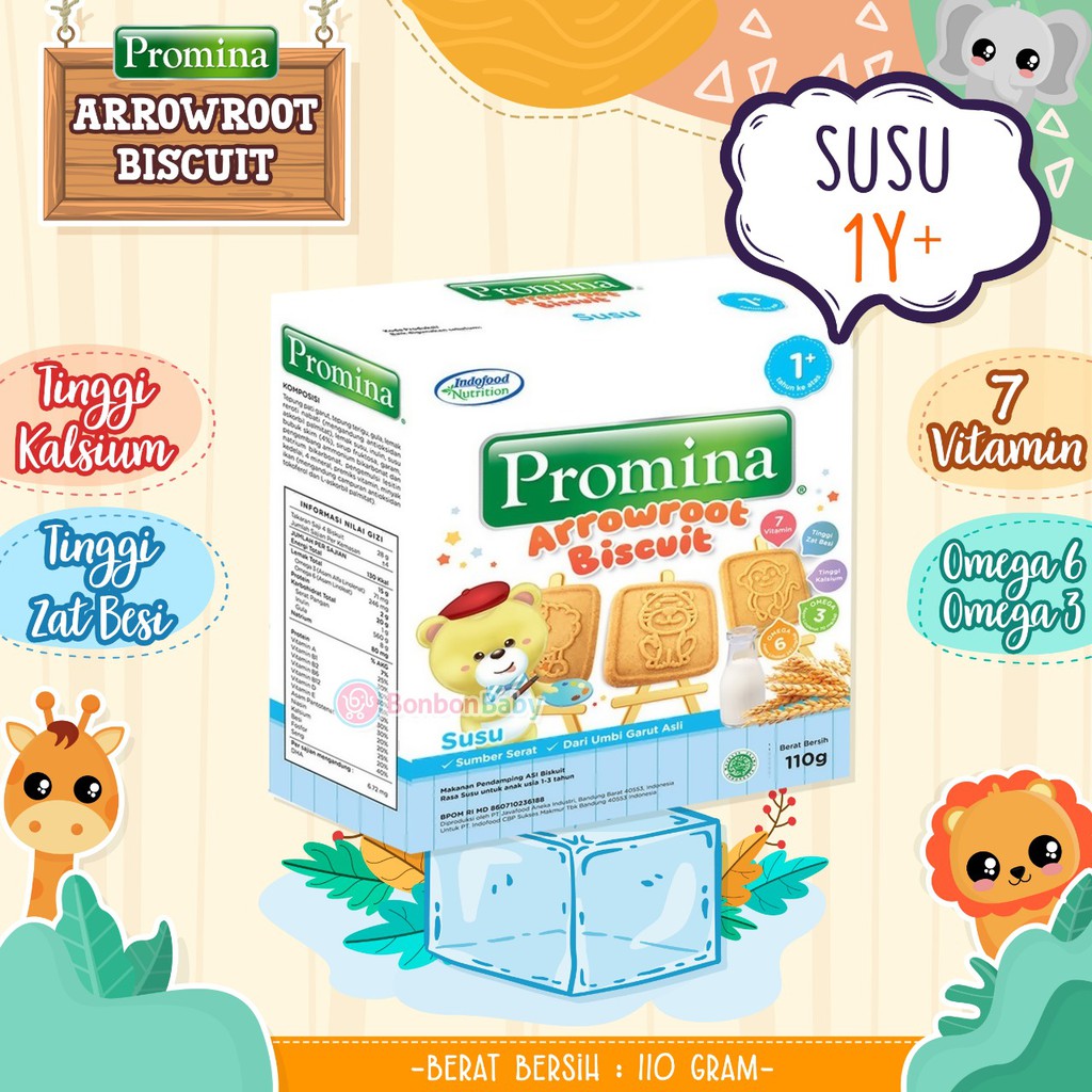 Promina Arrowroot Biscuit / cookies / biskuit 110gr