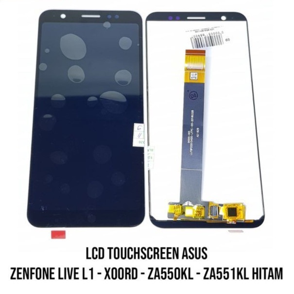 LCD TOUCHCREEN ASUS  ZENFONE LIVE L1 / ZA551KL / ZA550KL / X00RD BLACK