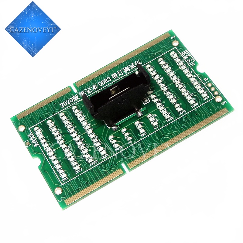 1pc / lot Kartu Memori DDR3 tester DDR3 Dengan Lampu Untuk Laptop / notebook