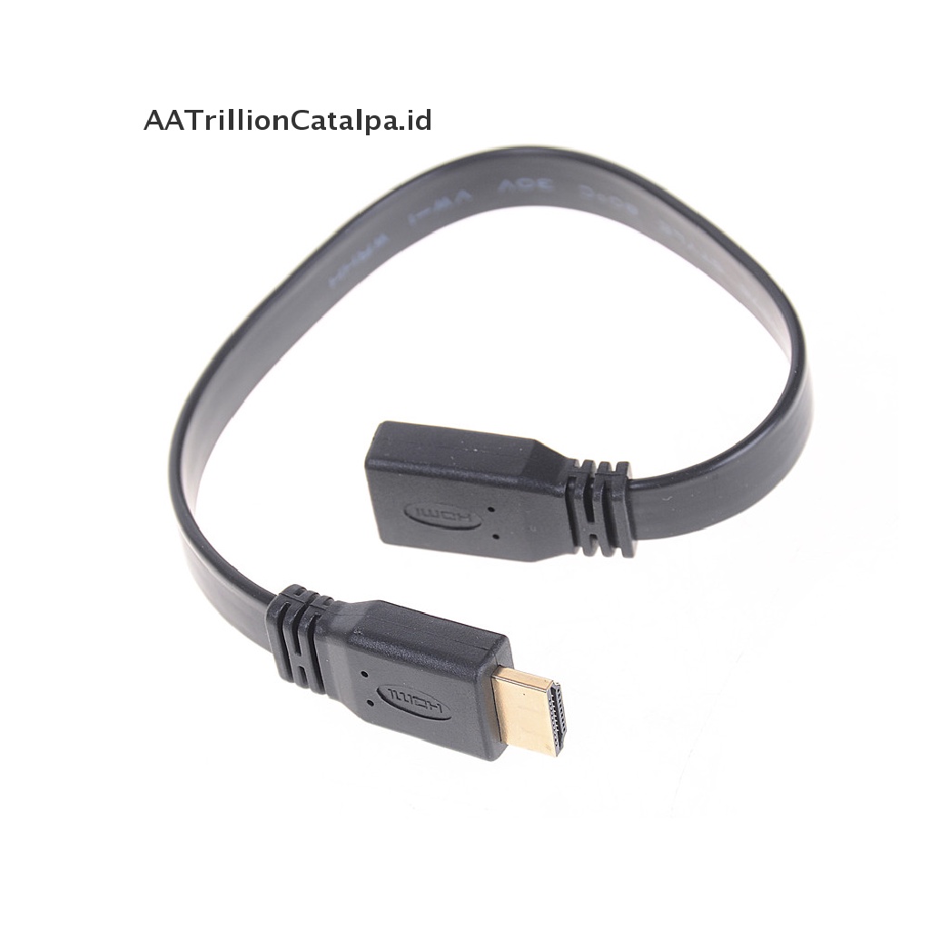 (AATrillionCatalpa) Kabel Extension HDMI Female Ke Male Panjang 30cm