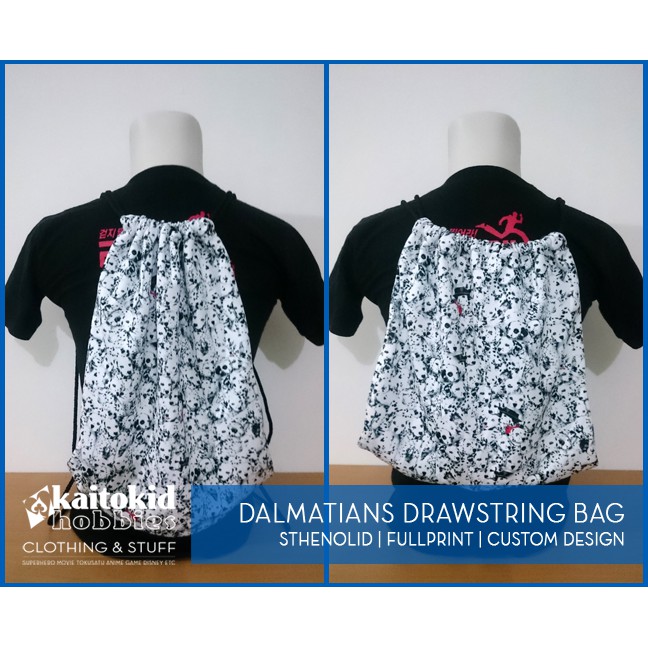 Tas Drawstring Dalmatians Tas Serut Disney