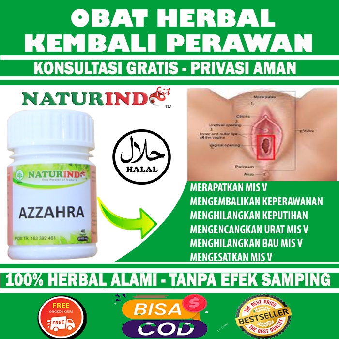 Original OBAT KEMBALI PERAWAN OBAT PERAPAT MIS V SPESIAL KEWANITAAN HERBAL AZZAHRA NATURINDO BISA