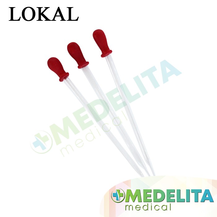 Pipet Tetes Kaca Panjang 20 cm - LOKAL | Shopee Indonesia