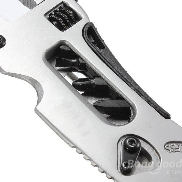 BAYAR DI TEMPAT Kunci Pas Swiss Army Pocket Knife Wrench Plier EDC Multifungsi Stainless Steel MPG05