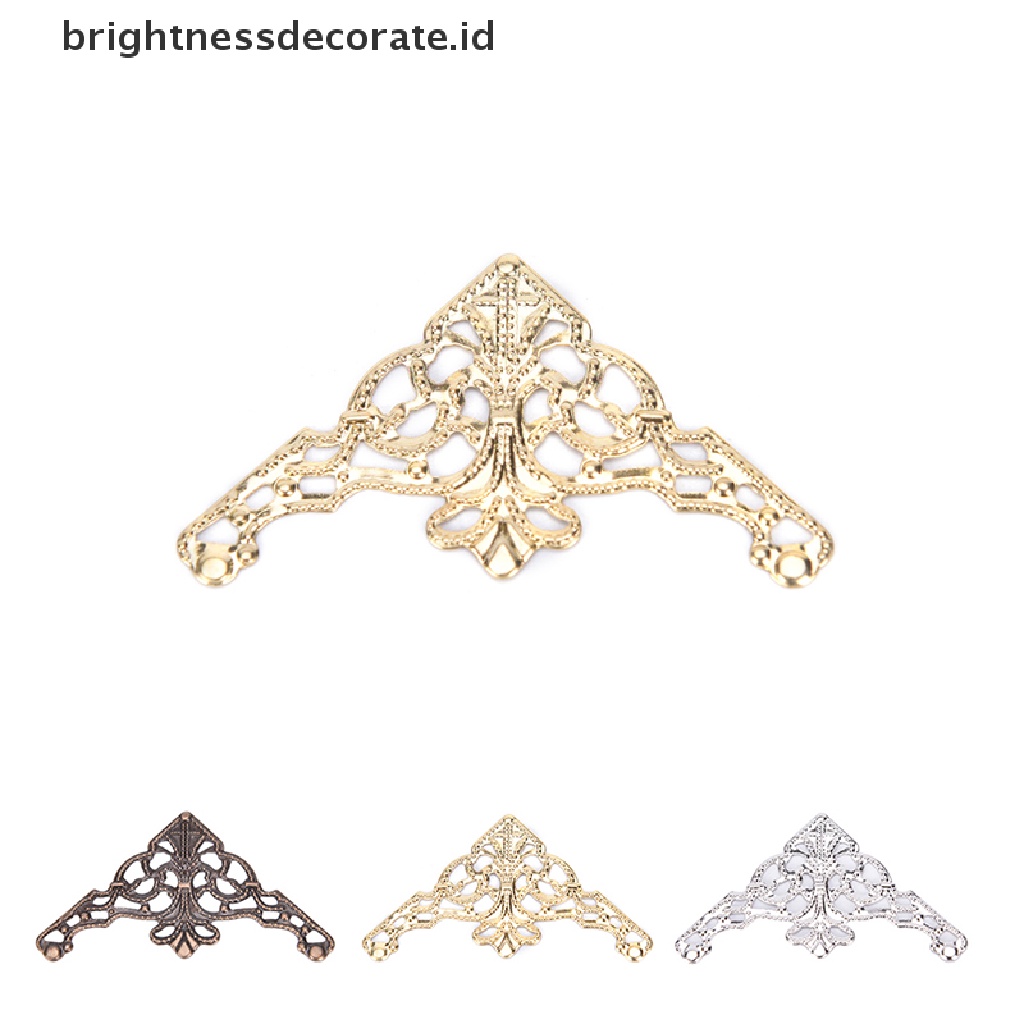 [birth] 12pcs Gift Book Scrapbooking Albums Folders Corner Protectors Silver/Gold/Bronze, [ID]