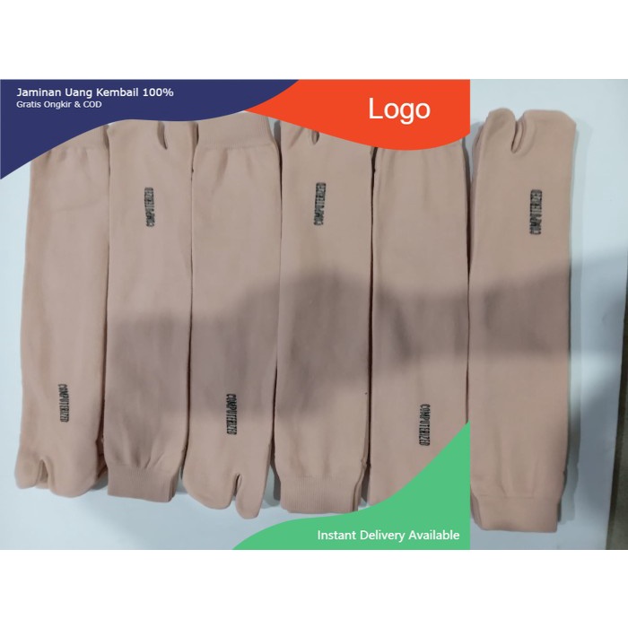 Kaos kaki jempol coklat polos pria/wanita