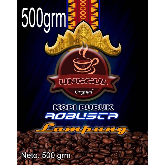 

Kopi bubuk kopi robusta kopi lampung