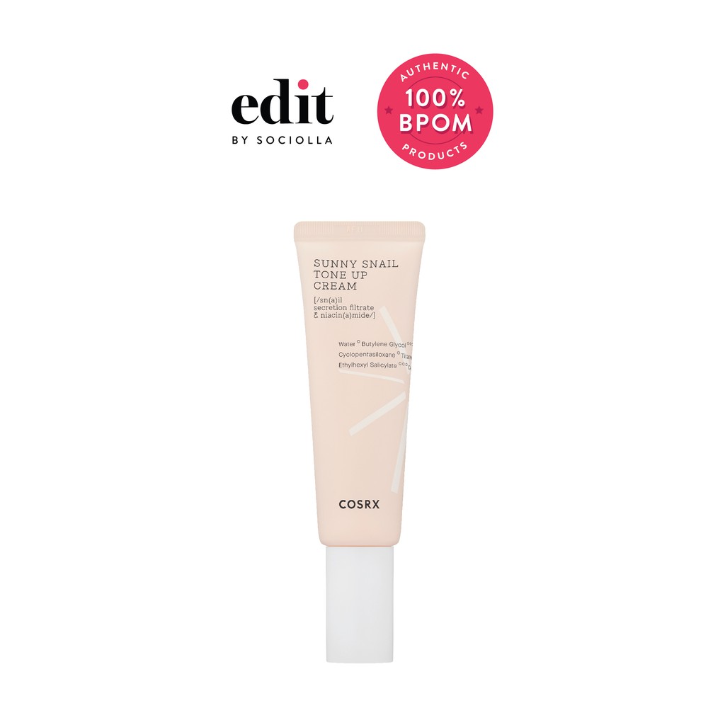 

COSRX Sunny Snail Tone Up Cream SPF 30 PA - size: 50 ml - Edit by Sociolla