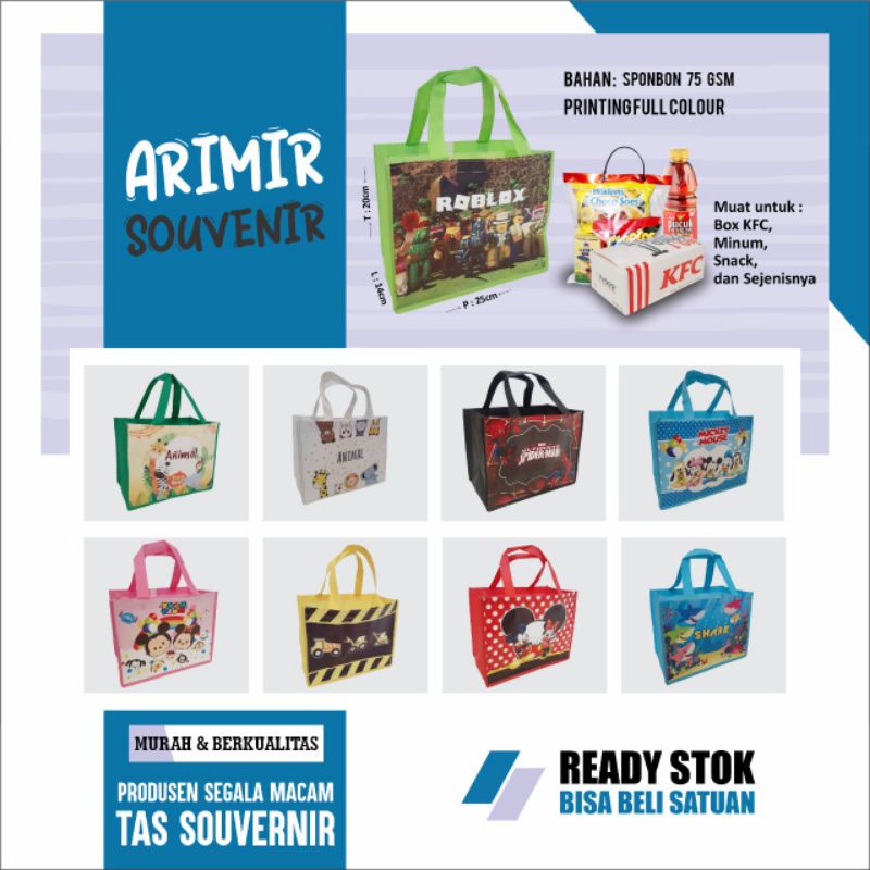 

Tas Souvenir Ulang Tahun Ready Stok