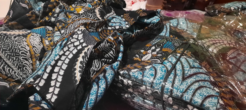 Bswart Batik Hrb026 Kenongo Padi Pekalongan M L Xl Batik Pria Murah Modern Grosir