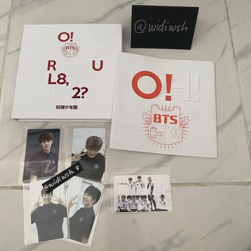 [baca desk] Fullset Albul BTS Orul + pc tae jhope jin rm grup
