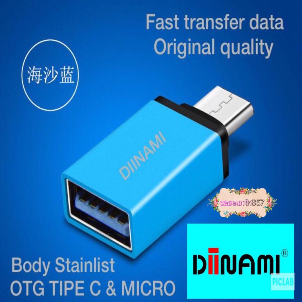 DIINAMI OTG TIPE C USB Fast translit data Untuk Semua Type HP CS2157