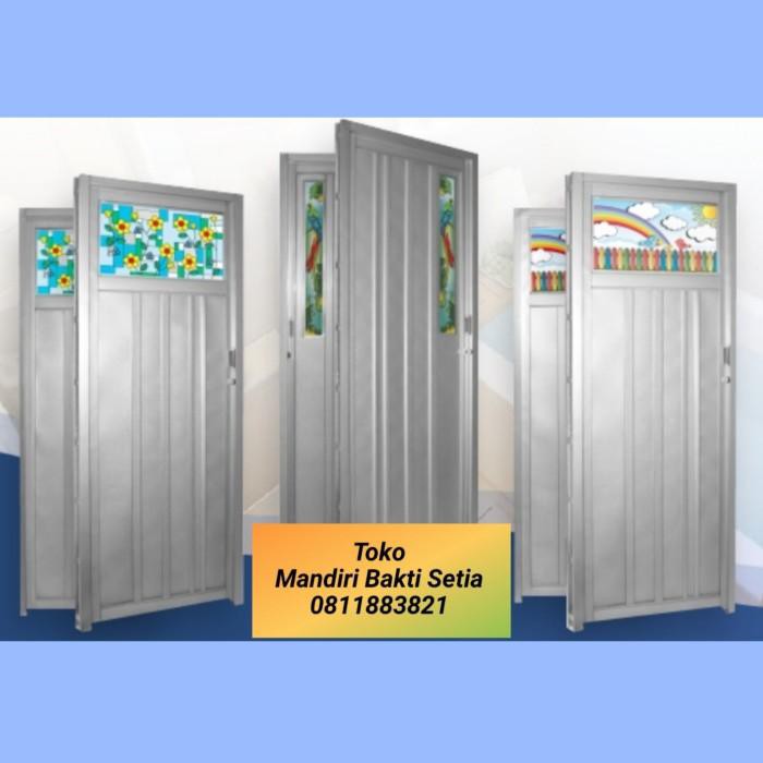 Specchio | Pintu Kamar Mandi Galvalum Wadja Ready Stock Termurah