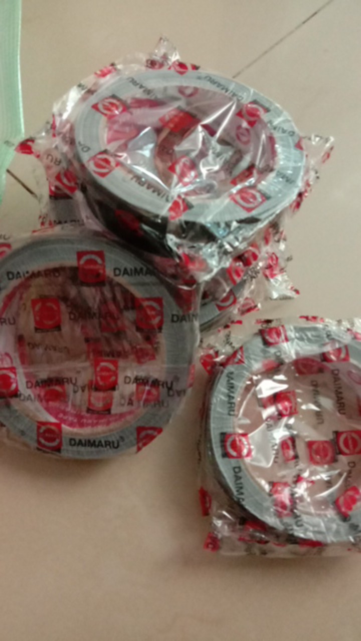 Lakban Kain/linen Hitam Daimaru 1