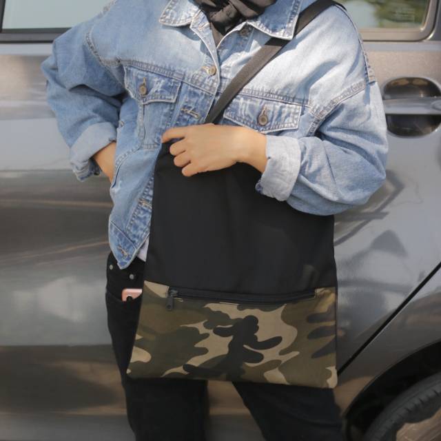 Tote bag Tas Jinjing KPOP SPNB Kombinasi SOLDIER