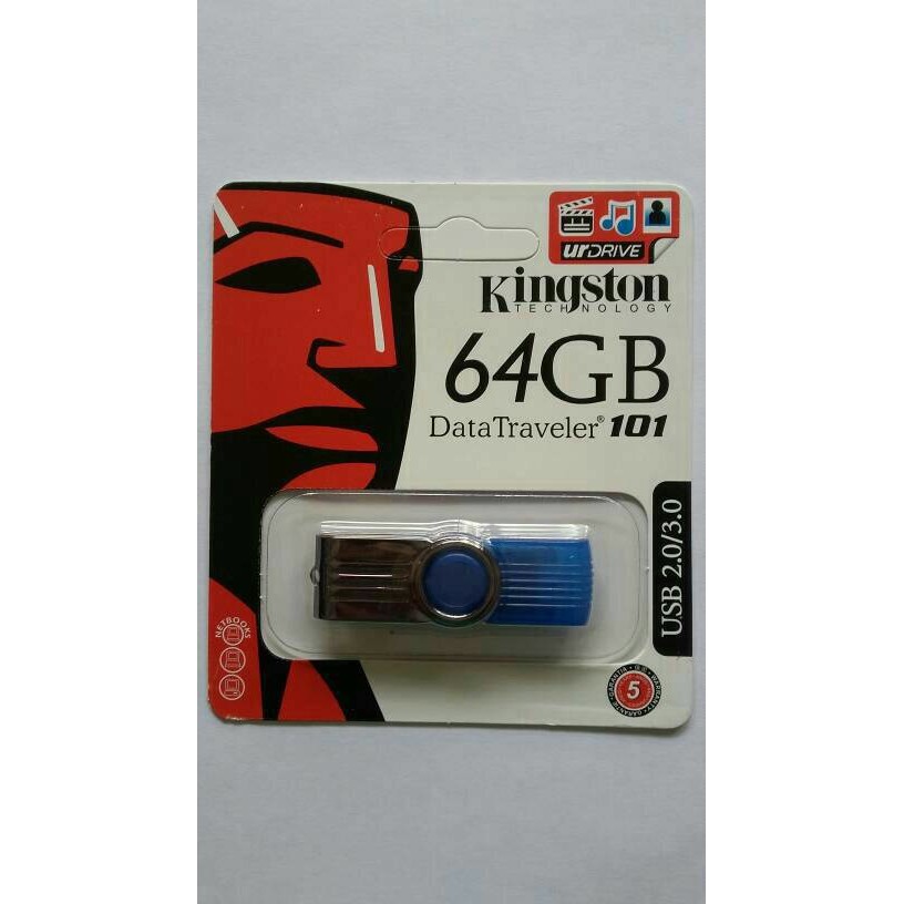 ORIGINAL  Flashdisk Kingston 64GB Termurah/flashdisk termurah/flash disk termura TERLARIS