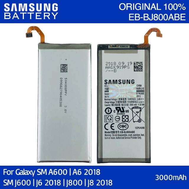Baterai Batre Samsung Galaxy A6 2018 Battery Samsung J6 J8 2018 Original SEIN 100%