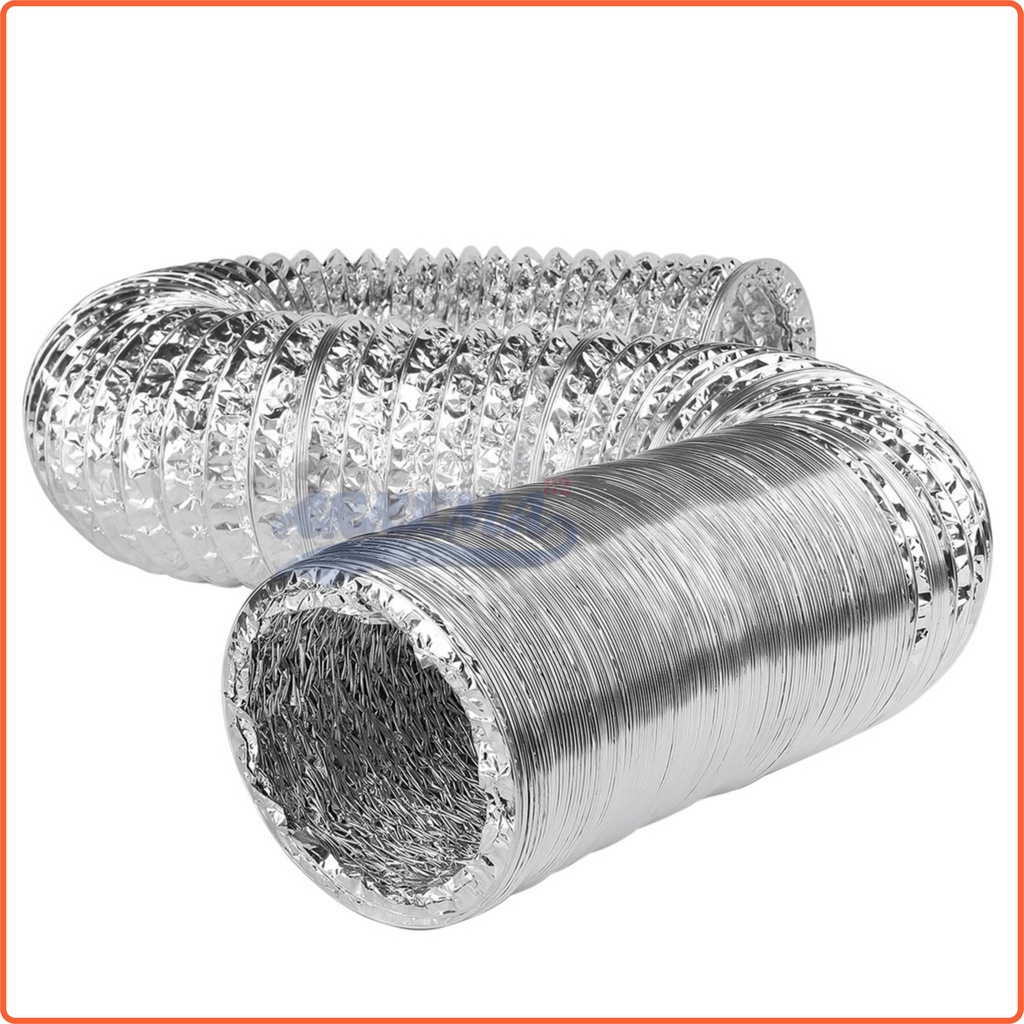 TERMURAH FLEXIBLE DUCTING PER DUS (10METER) 4&quot; - 6&quot; - 8&quot; - 10&quot; inch PIPA CEROBONG ALUMUNIUM