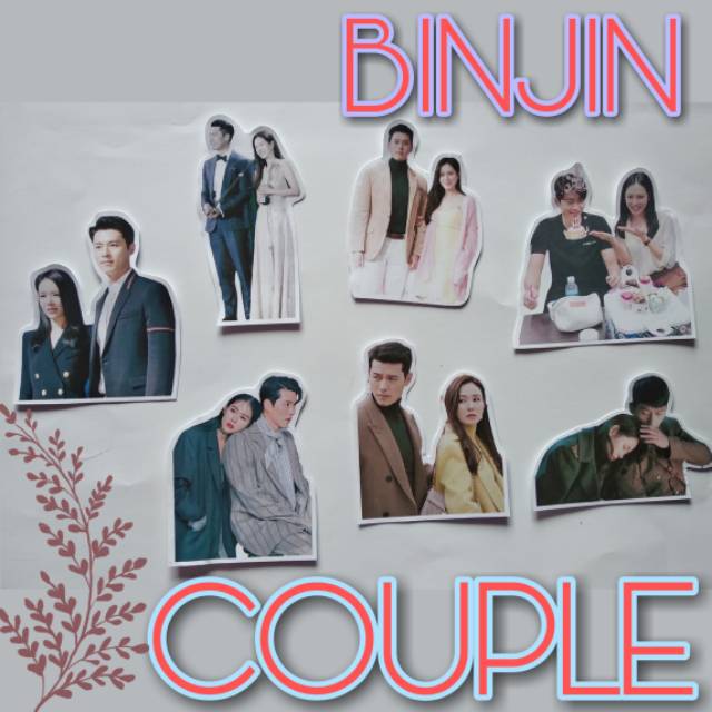 Hyun Bin Son Ye Jin Sticker Couple BINJIN Crash Landing on You