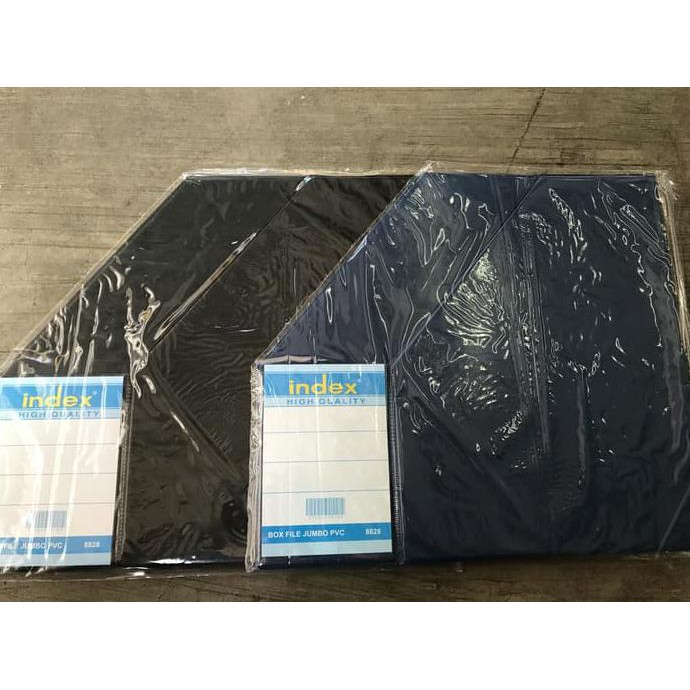 

Boxfile Index Jumbo Folio PVC 8828 Biru/Hitam atk TERPERCAYA