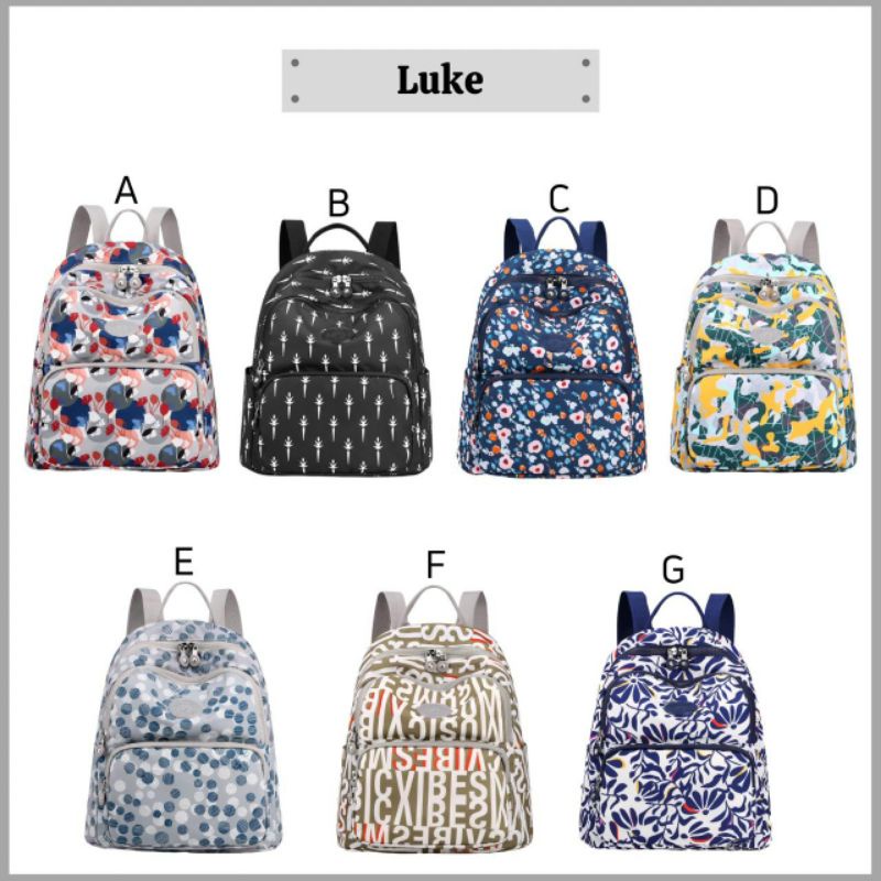 Backpack tas ransel wanita yuesite luke medium