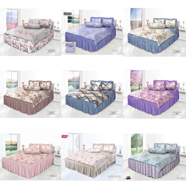 ❤ IJN ❤ Sprei rumbai 180x200 my love king no 1 Rumbai Topi (anti geser)Motif Terbaru - kado pernikahan/sprei penganten